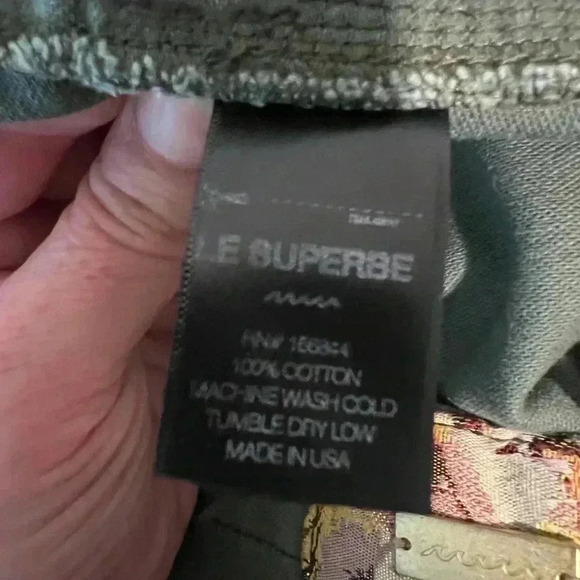 Le Superbe Kush Amalgram Pant Cargo Utility Army Green Size 2 NWT - Picture 8 of 10